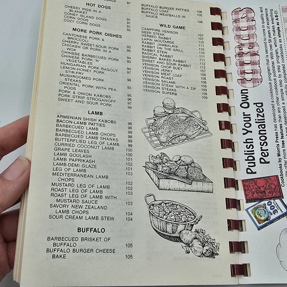 300 WAYS WITH‎ MEAT COOKBOOK 1991 Vtg Cook Book